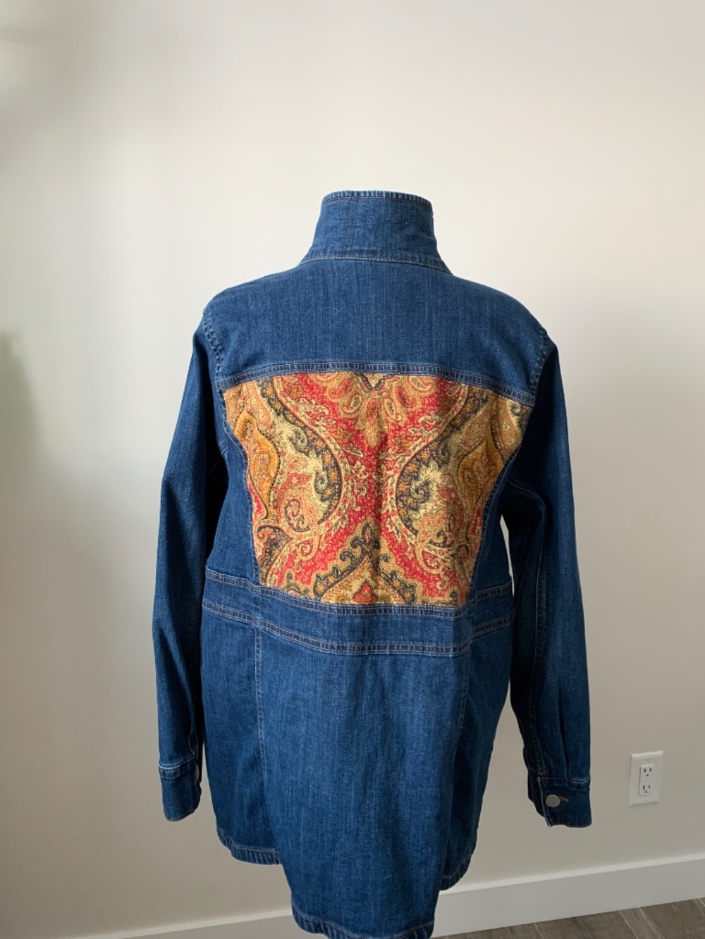 Upcycled Denim Jacket - Picture 5 of 6